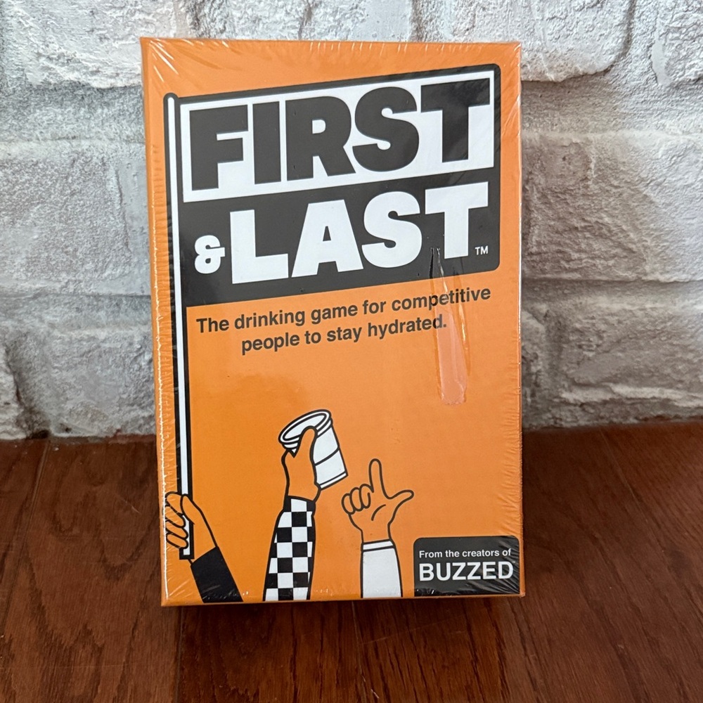 First & Last Drinking Game